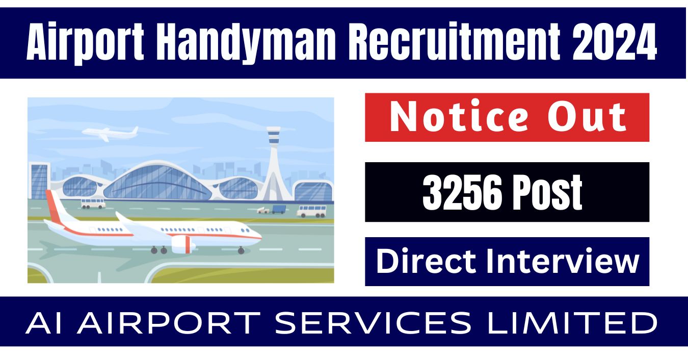 Airport Handyman Recruitment 2024