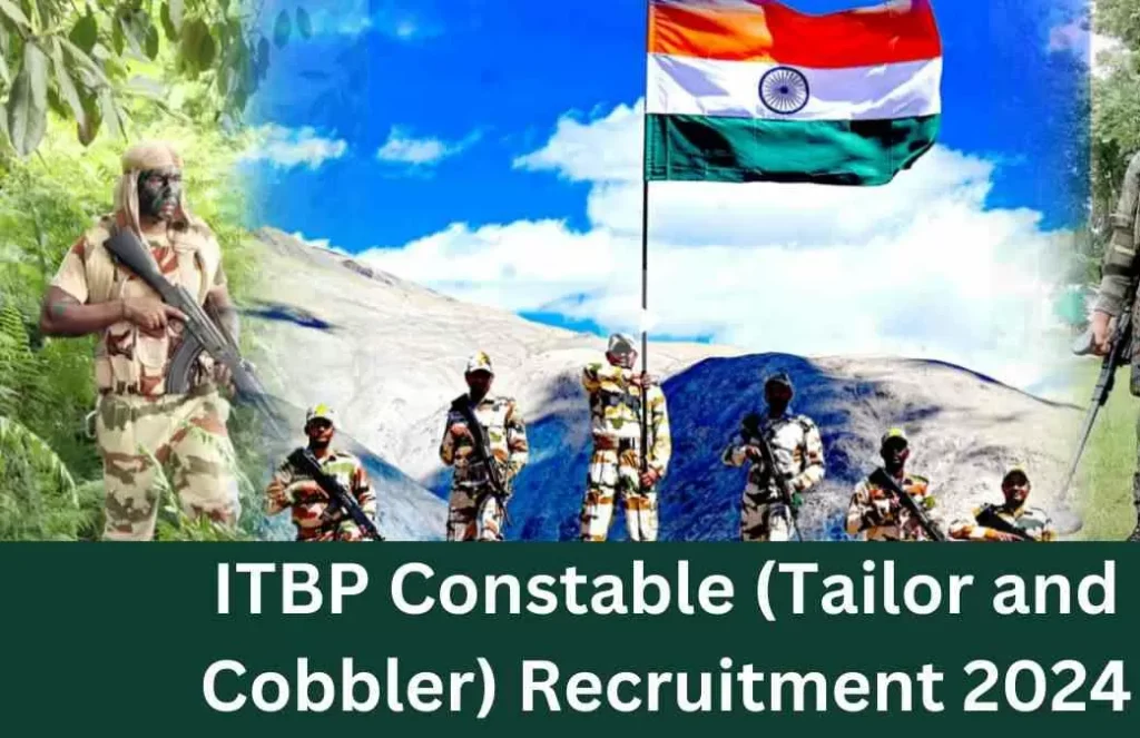 ITBP Constable Recruitment 2024