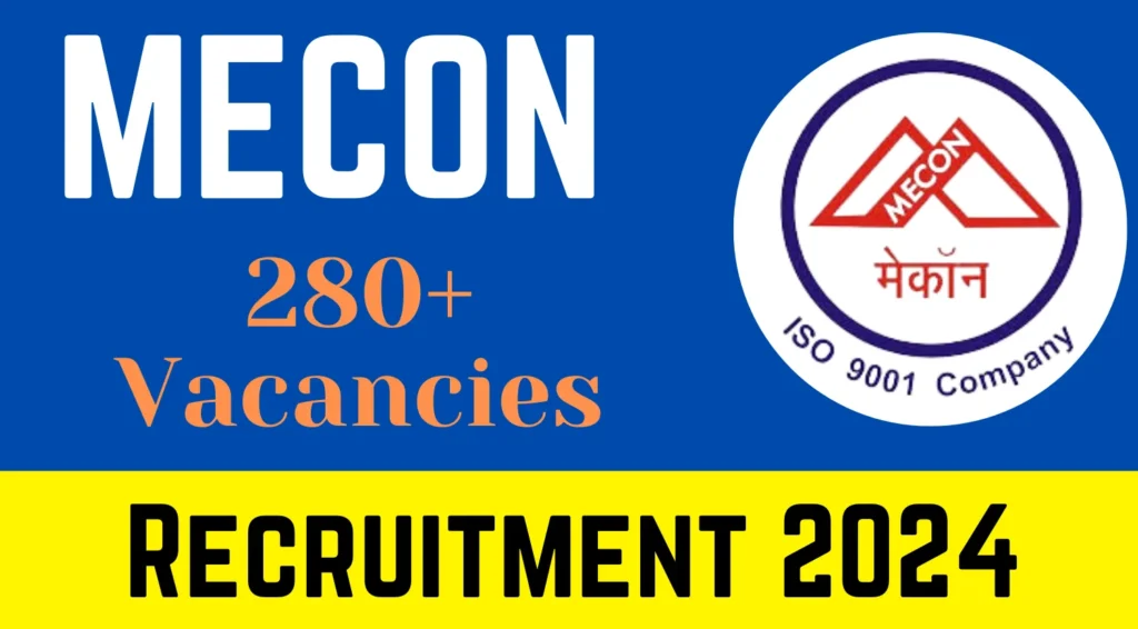 MECON-Engineer-Recruitment-2024