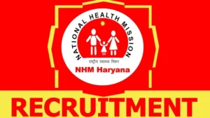 NHM Haryana Staff Nurse Recruitment 2024