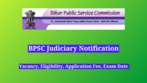 Bihar Judiciary Notification 2024