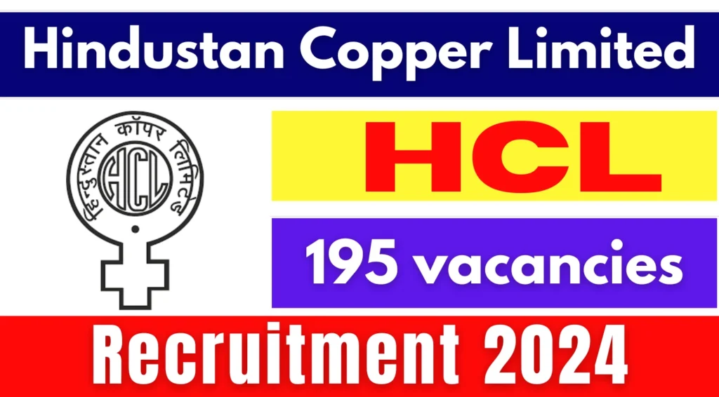 HCL Apprentice Recruitment 2024