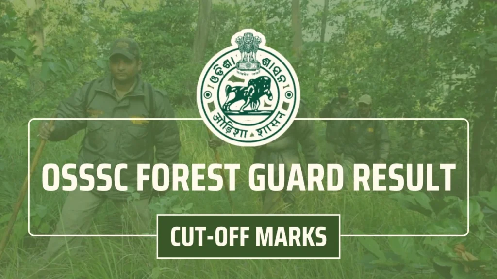 OSSSC Forest Guard Result 2024