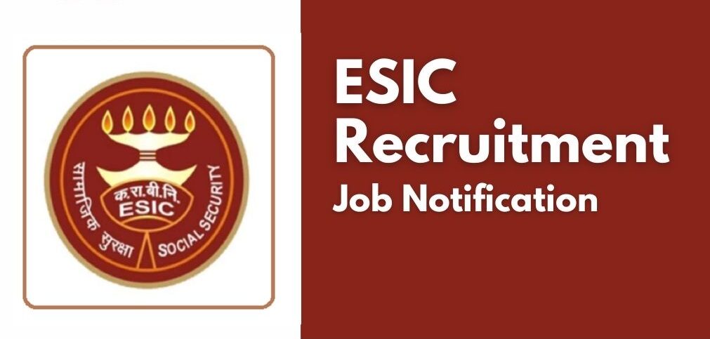 esic-recruitment-notification