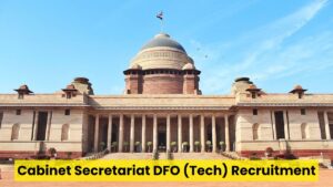 Cabinet Secretariat DFO Tech Recruitment 2024