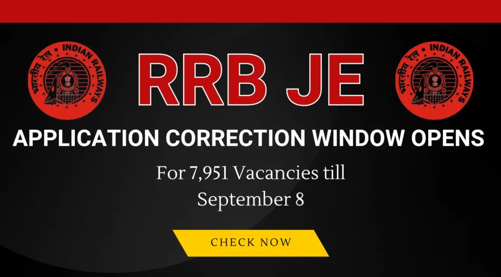 RRB-JE-Application-Correction-Window