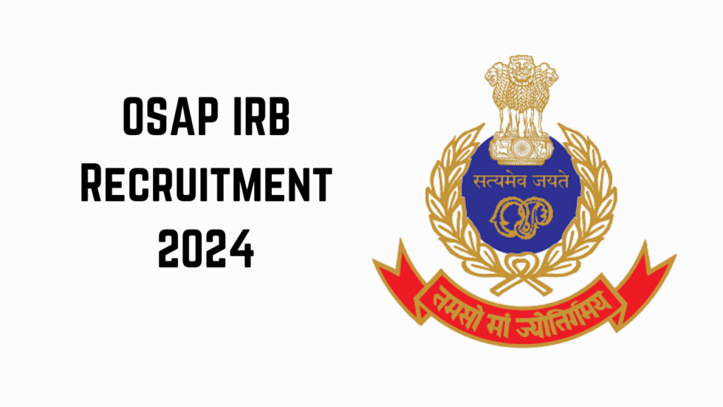 OSAP IRB Recruitment 2024